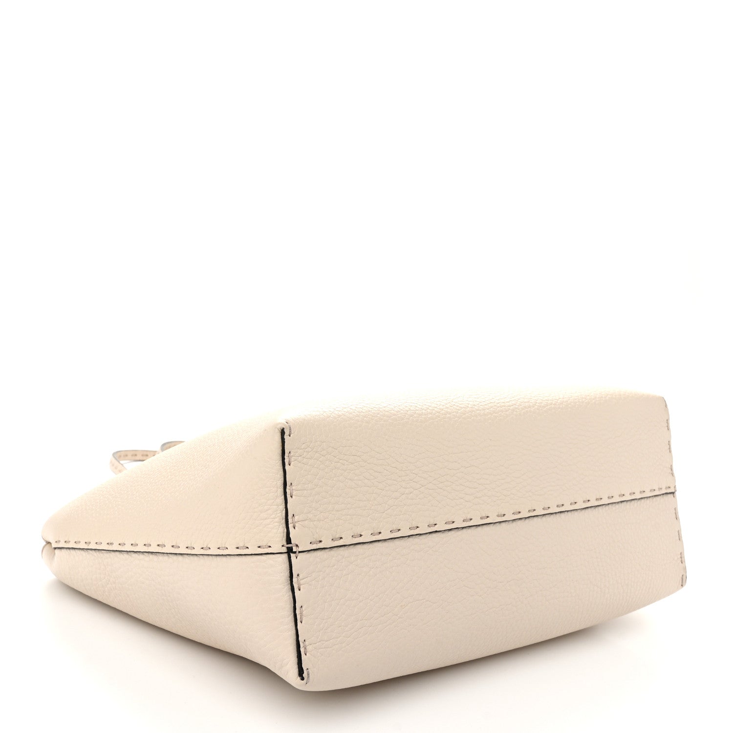 Fendi Cuoio Romano Selleria Bi-Color Carla Shopping Tote Camelia Dark Honey 4 of 11