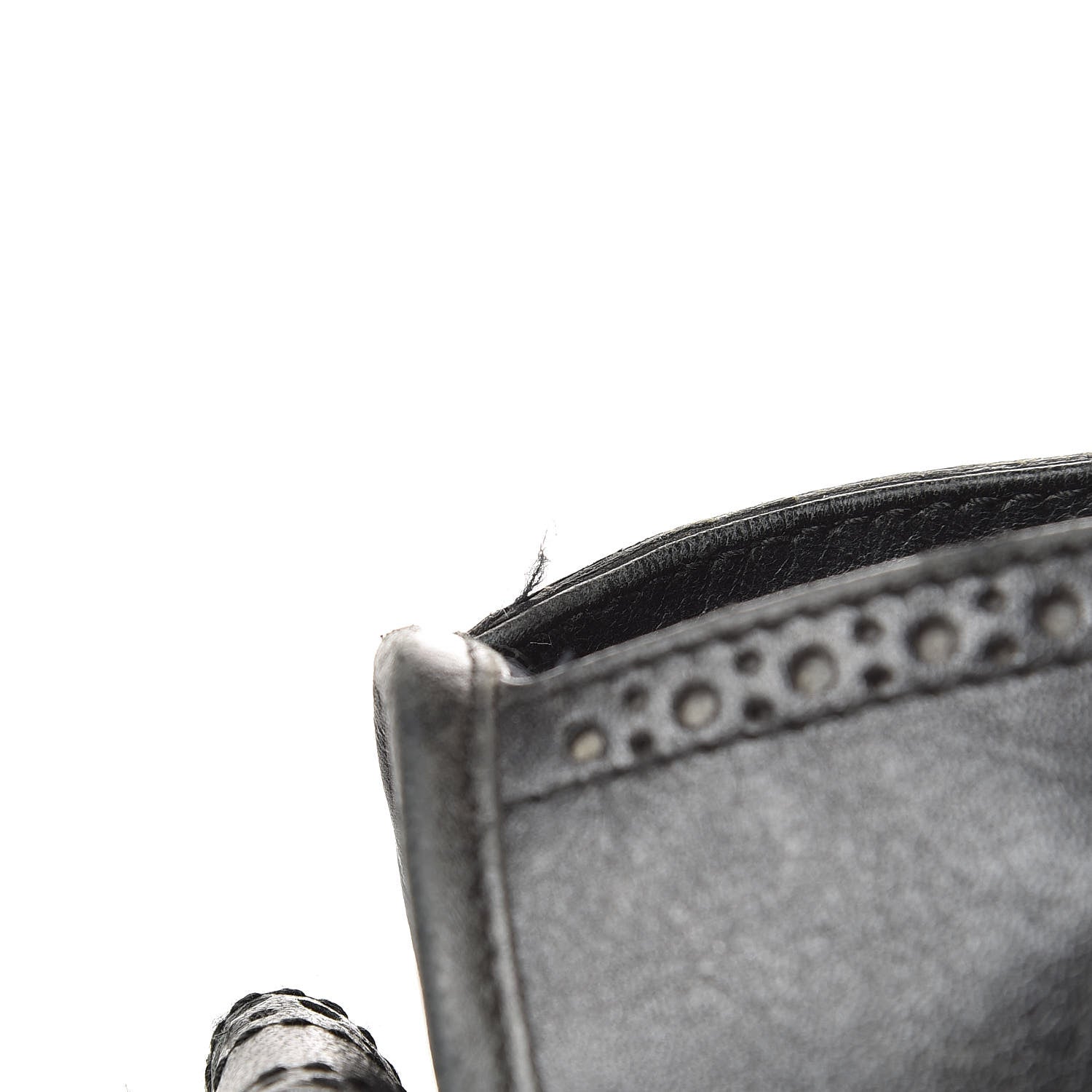 Balenciaga Agneau Giant Brogues Hardware City Black 24 of 27