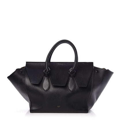 Celine Smooth Calfskin Small Tie Knot Tote Black 3 of 24