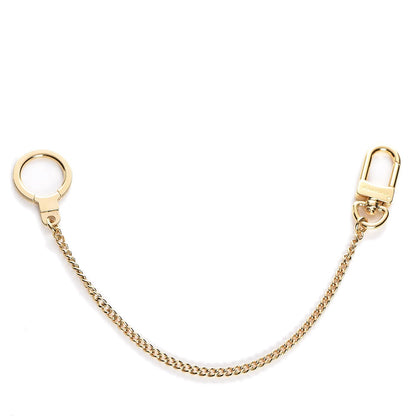 Louis Vuitton Metal Pochette Extender Key Ring Chain Gold 1 of 4