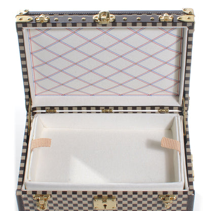 Louis Vuitton Damier 1895 Ladies Hat Trunk Mini Malle Chapeaux Jewelry Box VIP 4 of 6