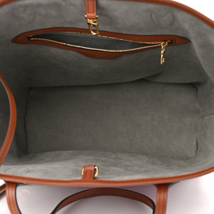 Louis Vuitton Metallic Monogram LV Garden Neverfull MM Silver 6 of 11