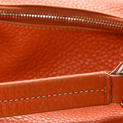 Prada Vitello Daino Hobo Papaya 13 of 16