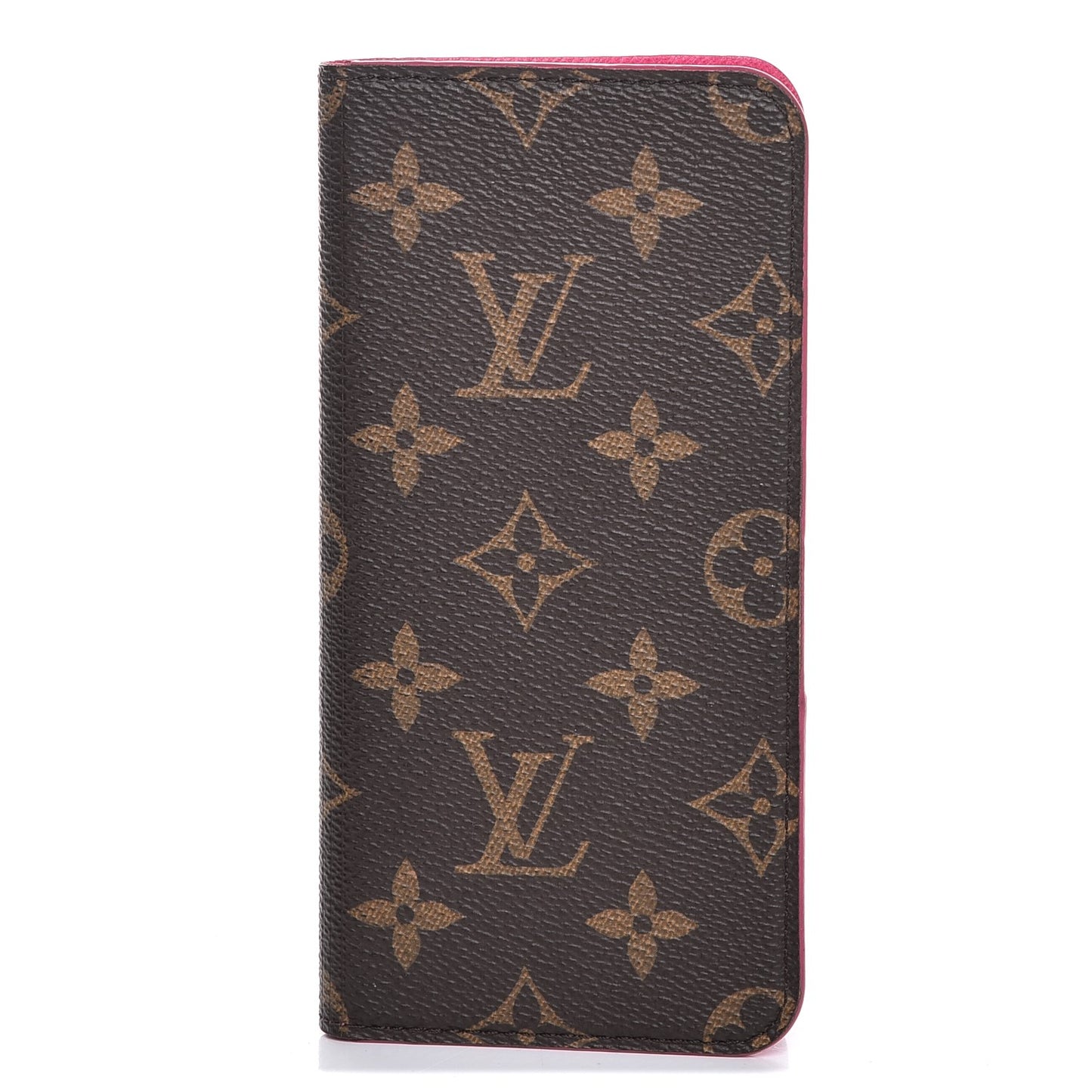 Monogram iPhone 6 Plus Folio Case Pink