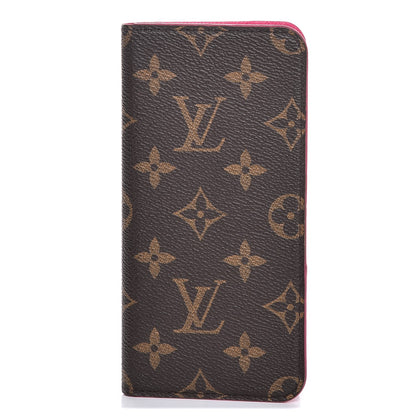 Louis Vuitton Monogram iPhone 6 Plus Folio Case Pink 1 of 8