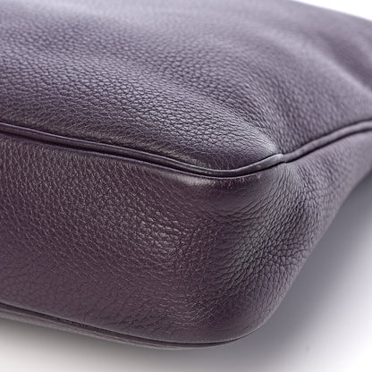 Hermes Taurillon Clemence Massai Cut 32 Raisin 8 of 9