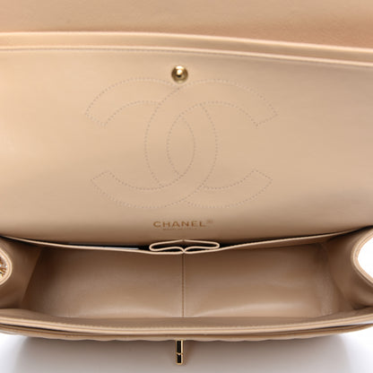 Chanel Caviar Quilted Jumbo Double Flap Light Beige 5 of 10
