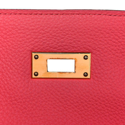 Hermes Togo Kelly Retourne 32 Rose Lipstick 26 of 40