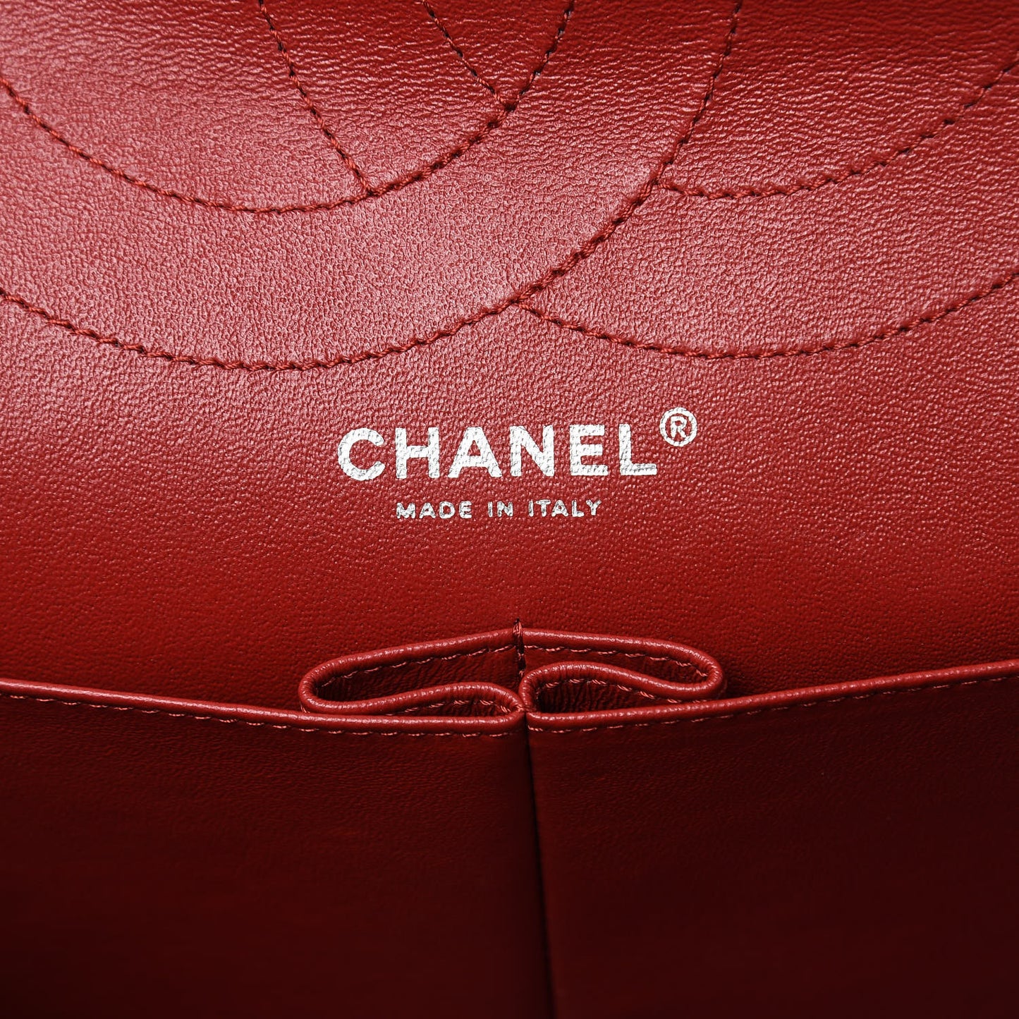 Aged Calfskin Quilted 2.55 Reissue 227 Flap Red