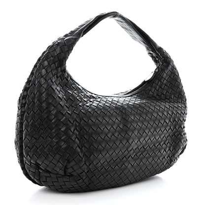 Bottega Veneta Nappa Intrecciato Medium Belly Veneta Hobo Black 3 of 10