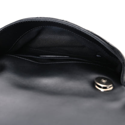 Chanel Calfskin Quilted CC Uniform Flap Belt Bag Black 4 of 11