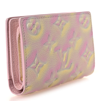 Louis Vuitton Empreinte Monogram Summer Stardust Clea Wallet Pink 3 of 6