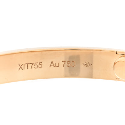 Cartier 18K Yellow Gold LOVE Bracelet 16 4 of 9
