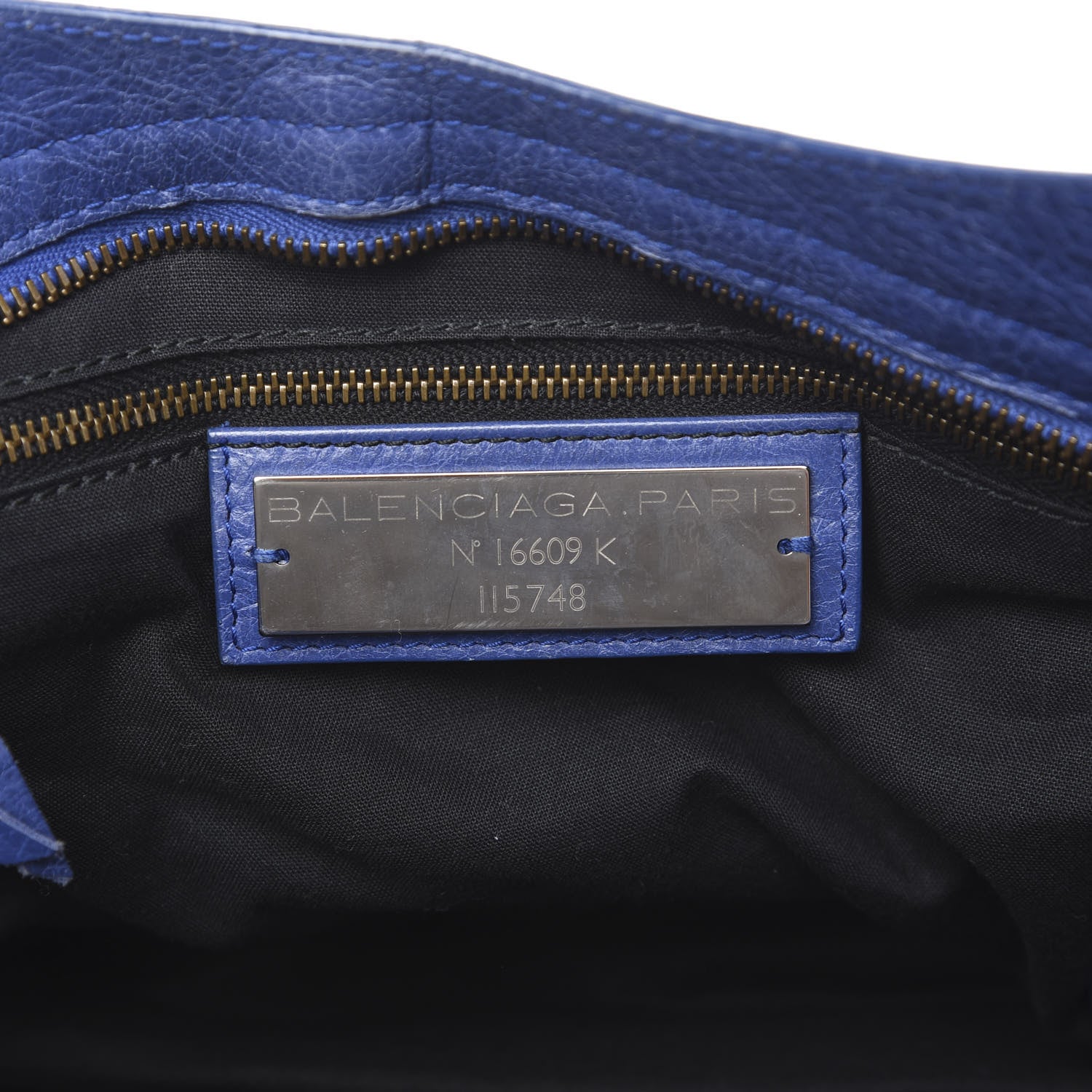 Balenciaga Agneau Classic Hardware City Bleut Bleu Glacier 5 of 10
