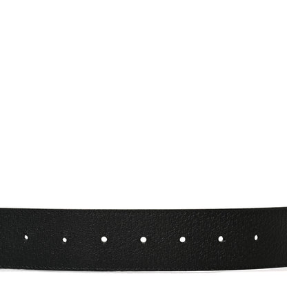 Gucci Textured Calfskin Double G 40mm Belt 90 36 Black 3 of 4