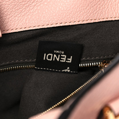 Fendi Cuoio Romano Selleria Small FF Tote Cipria 7 of 12