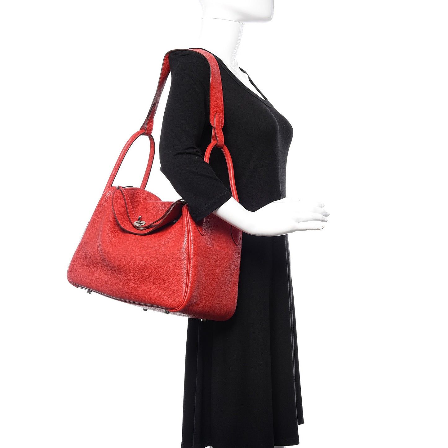 Taurillon Clemence Lindy 34 Rouge Casaque