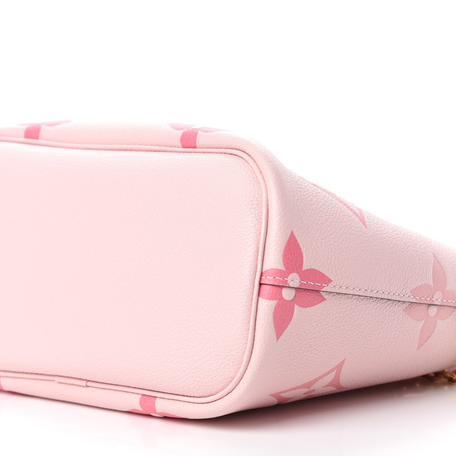 Louis Vuitton Empreinte Monogram Giant By The Pool Marshmallow Hobo PM Bouton De Rose 7 of 11