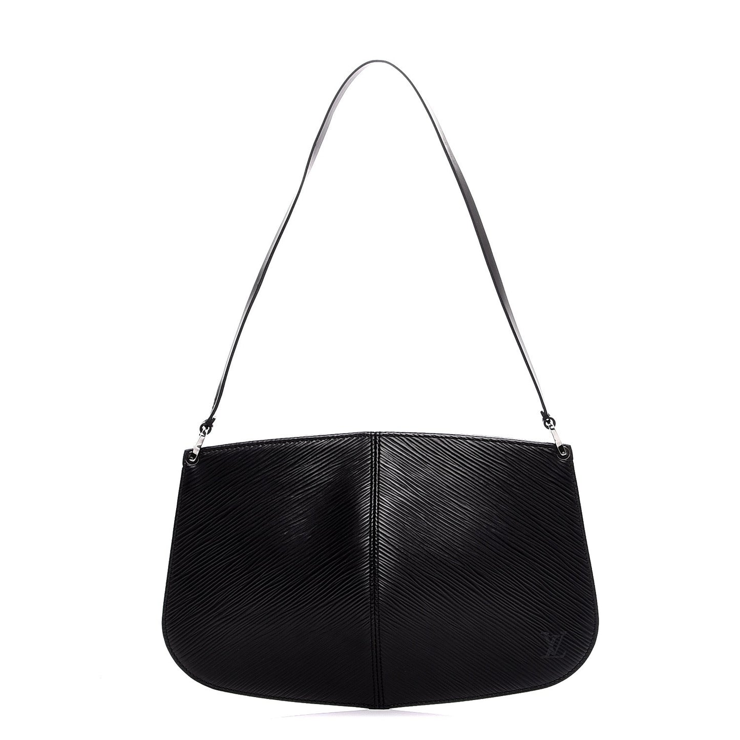 Epi Demi Lune Pochette Black