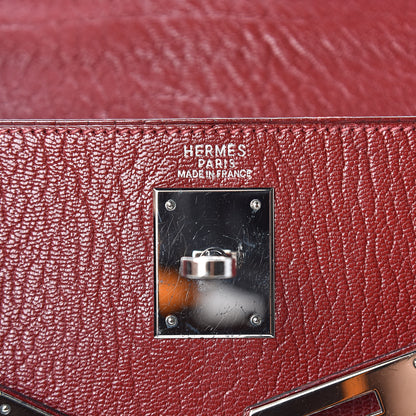 Hermes Chevre De Coromandel Kelly Retourne 32 Rouge H 24 of 42