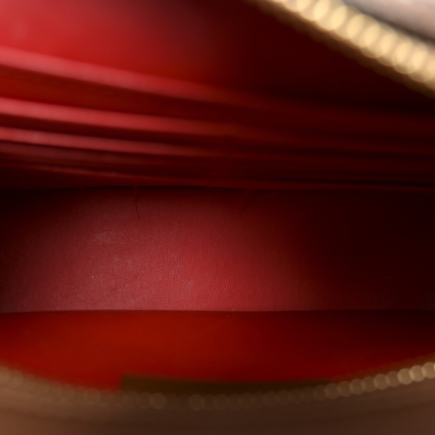 Christian Louboutin Calfskin Small Radioloubi Biscotto Loubi 5 of 11