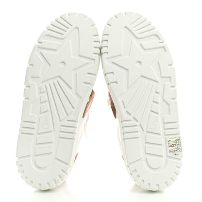 Christian Dior Calfskin Bi-Color Dior-ID Platform Sneakers 38.5 White Nude 5 of 9