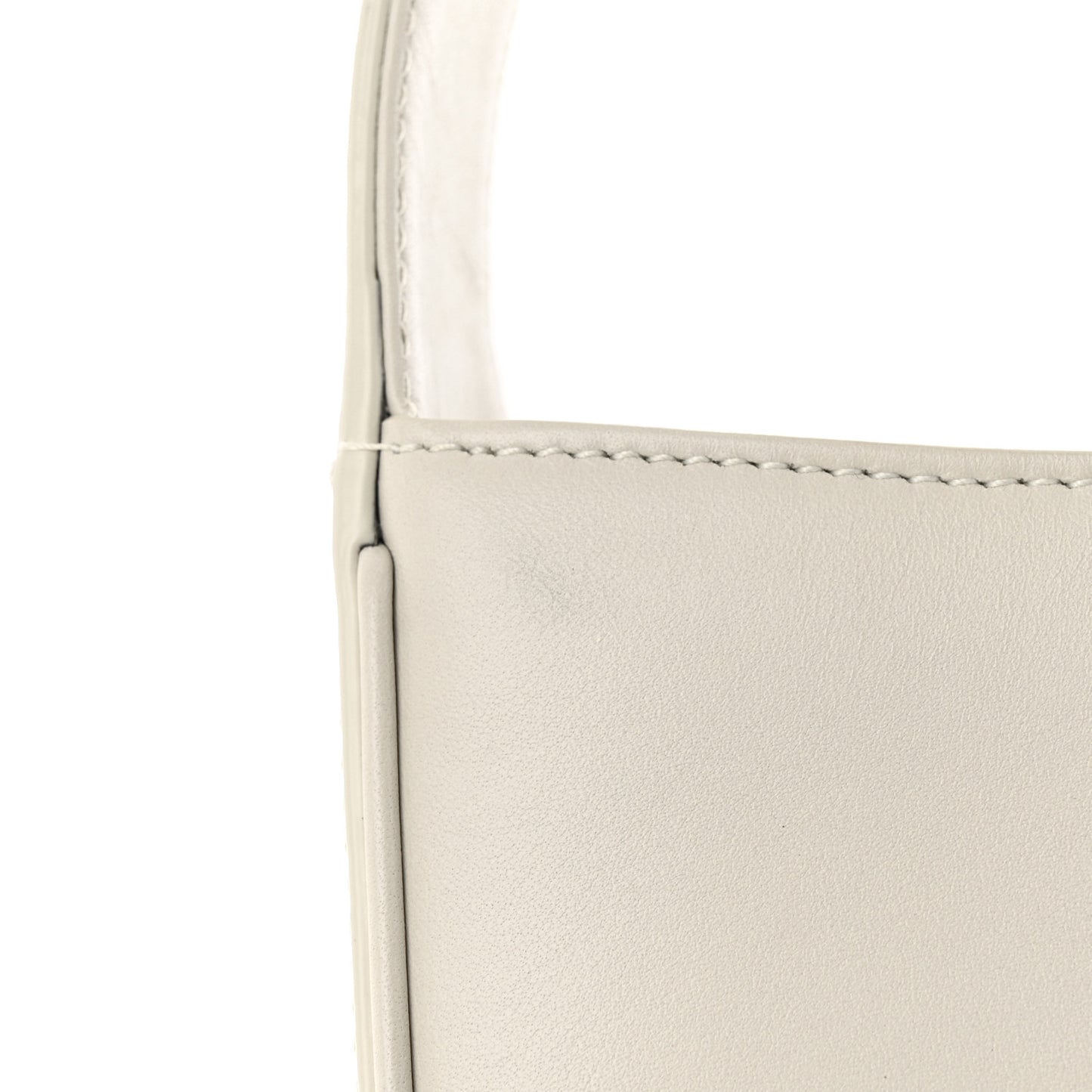 Smooth Calfskin Le 5 A 7 Hobo Blanc Vintage