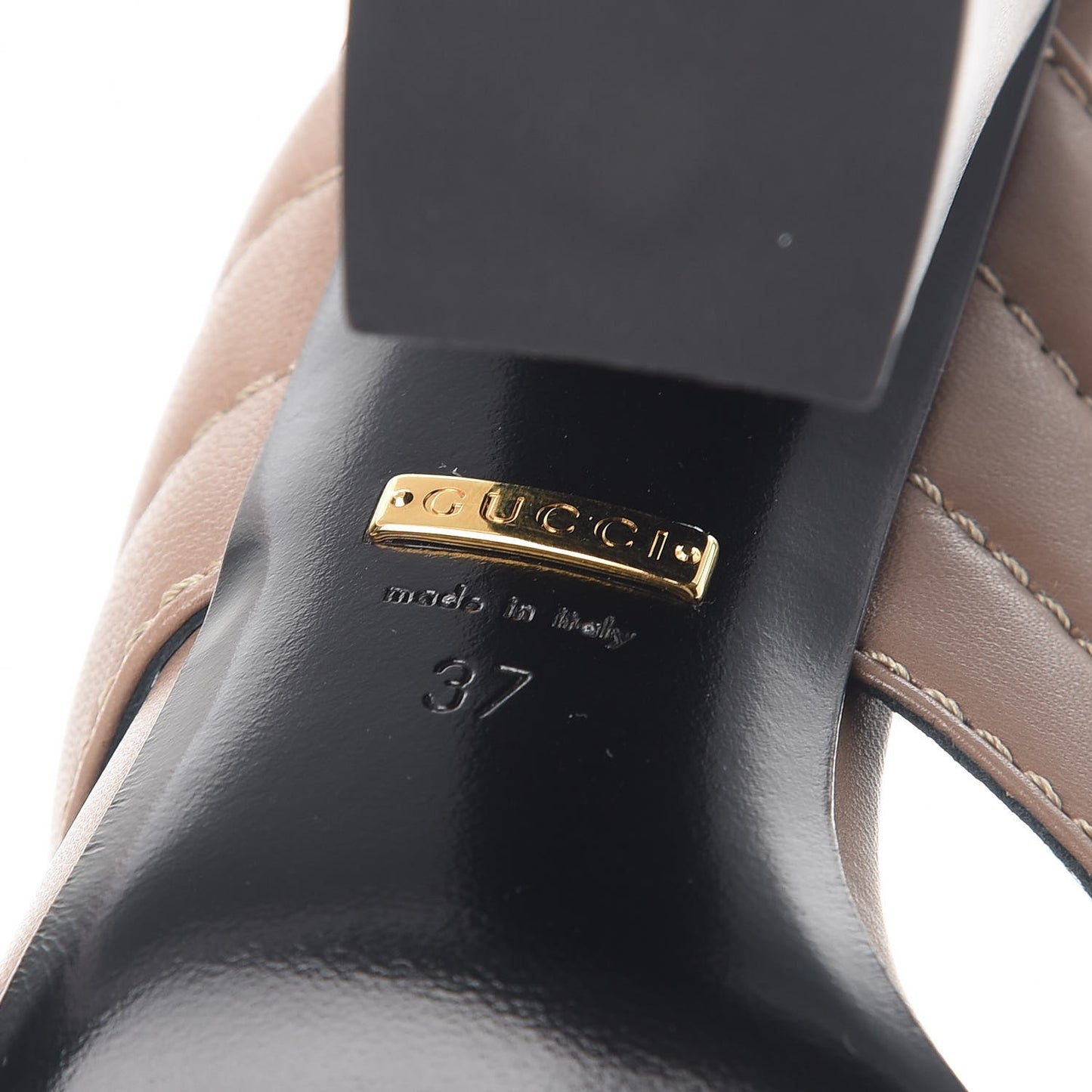 Malaga Kid Webby Crossover High Heel Slide Sandals 37 Porcelain Rose