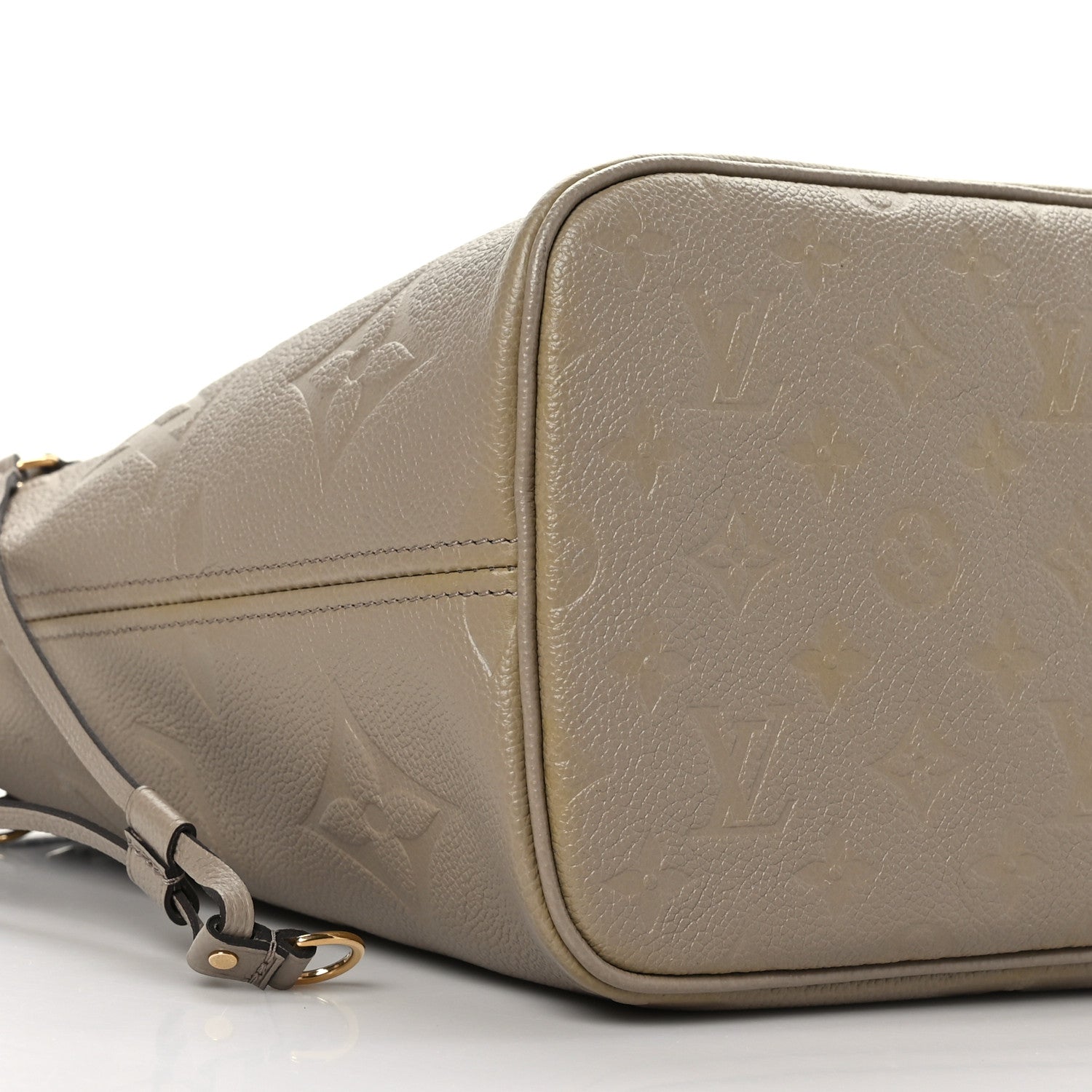 Louis Vuitton Empreinte Monogram Giant Neverfull MM Tourterelle 8 of 9
