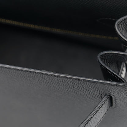 Hermes Epsom Kelly Sellier 28 Black 11 of 13