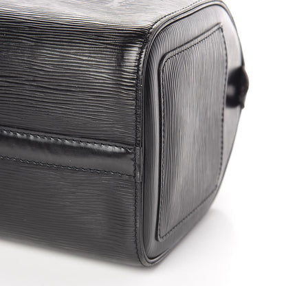 Louis Vuitton Epi Speedy 25 Black 11 of 12