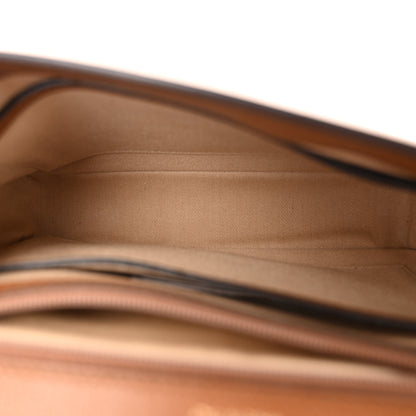 Jimmy Choo Grainy Calfskin JC Shoulder Bag Tan 5 of 9