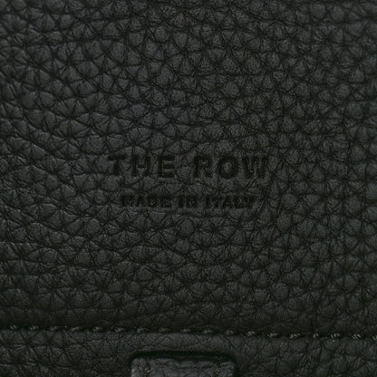 The Row Grained Calfskin Soft Margaux 10 Bag Black 6 of 9