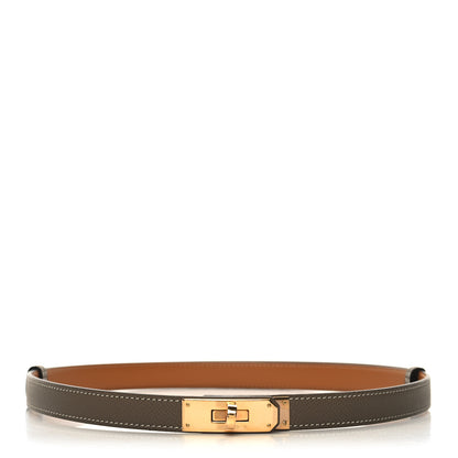 Hermes Epsom Kelly Belt Etoupe 1 of 4