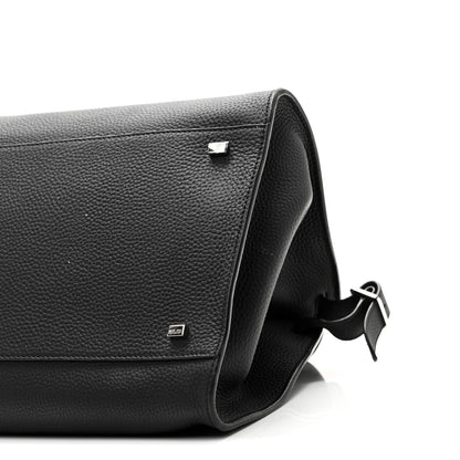 The Row Matte Grained Calfskin Soft Margaux 15 Black 9 of 9