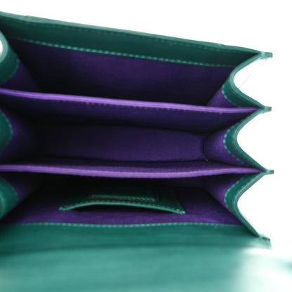 Bulgari Calfskin Serpenti Forever Top Handle Emerald Green 6 of 10