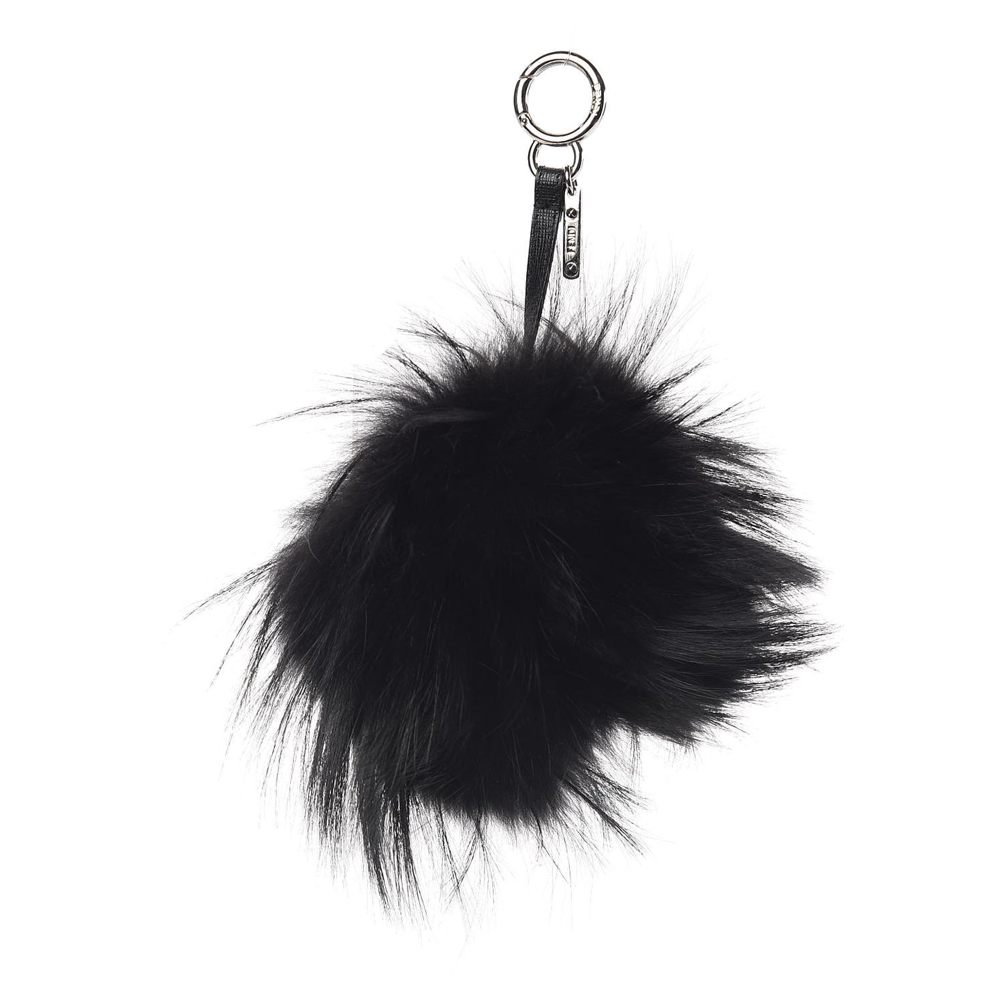 Mink Fur Furyou Monster Bag Bug Charm Black