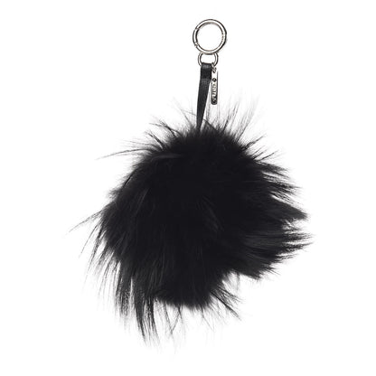 Fendi Mink Fur Furyou Monster Bag Bug Charm Black 3 of 3