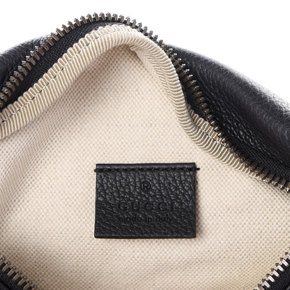 Gucci Grained Calfskin Small Logo Belt Bag Black 5 of 7