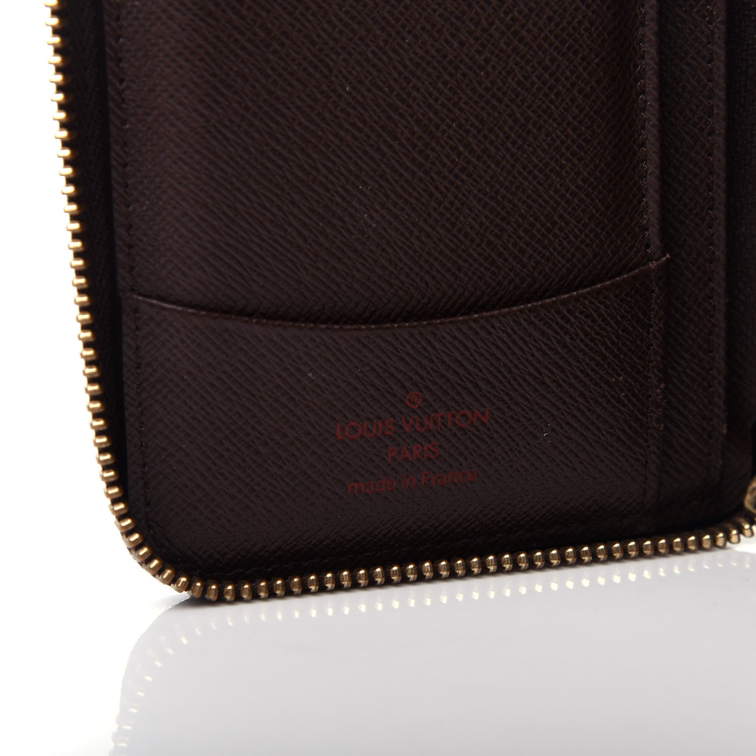 Louis Vuitton Damier Ebene Zippy Compact Wallet 6 of 8