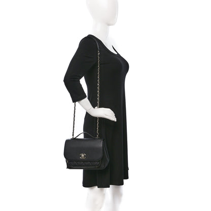 Chanel Caviar Quilted Medium Business Affinity Flap Black 3 of 9