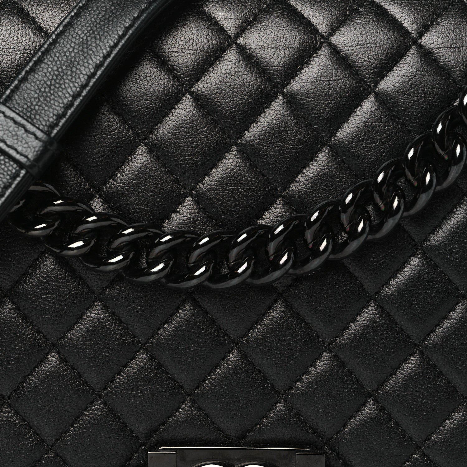 Chanel Caviar Quilted New Medium Boy Flap So Black 8 of 11