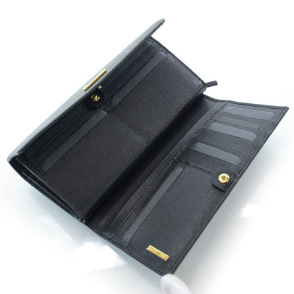 Fendi Zucca Spalmati Vitello Elite Continental Wallet Tobacco Ebano 5 of 8