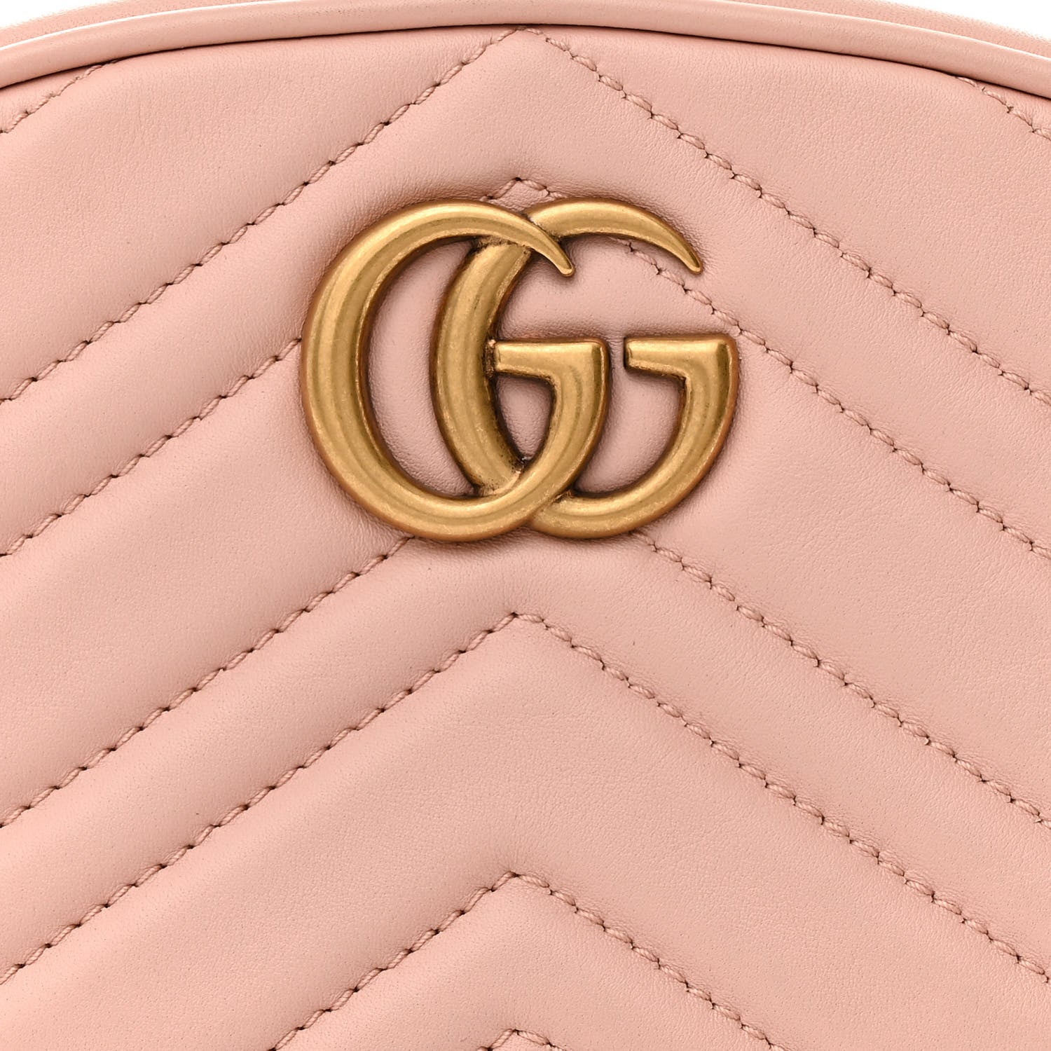 Gucci Calfskin Matelasse GG Marmont Belt Bag 65 95/38 Perfect Pink 17 of 25