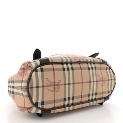 Burberry Haymarket Check Small Northfield Tote Chocolate 4 of 15