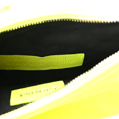 Balenciaga Agneau Arena Le Cagole Shoulder Bag XS Fluo Yellow 7 of 10