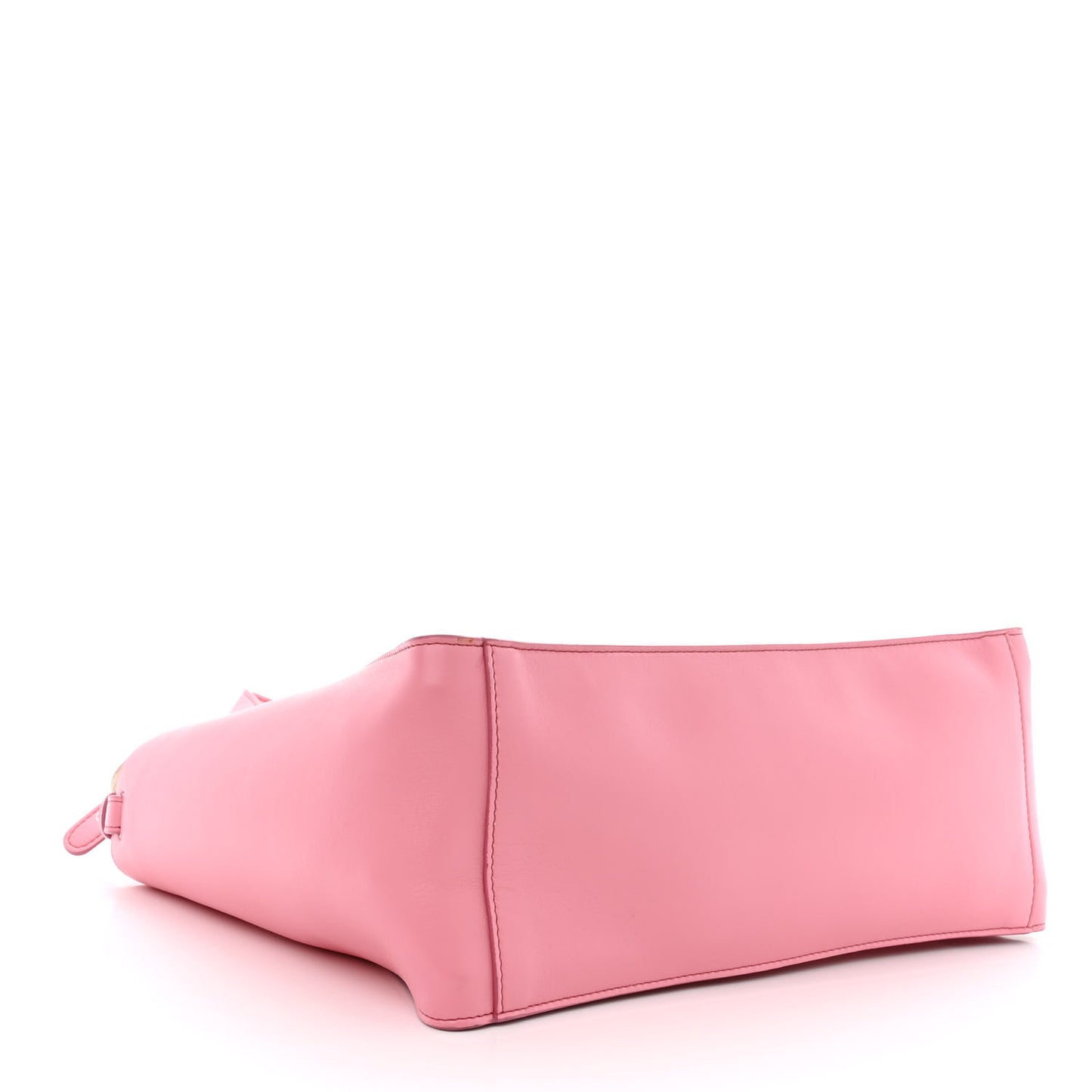 Eco Alter Nappa East West Perforated Tote Pink
