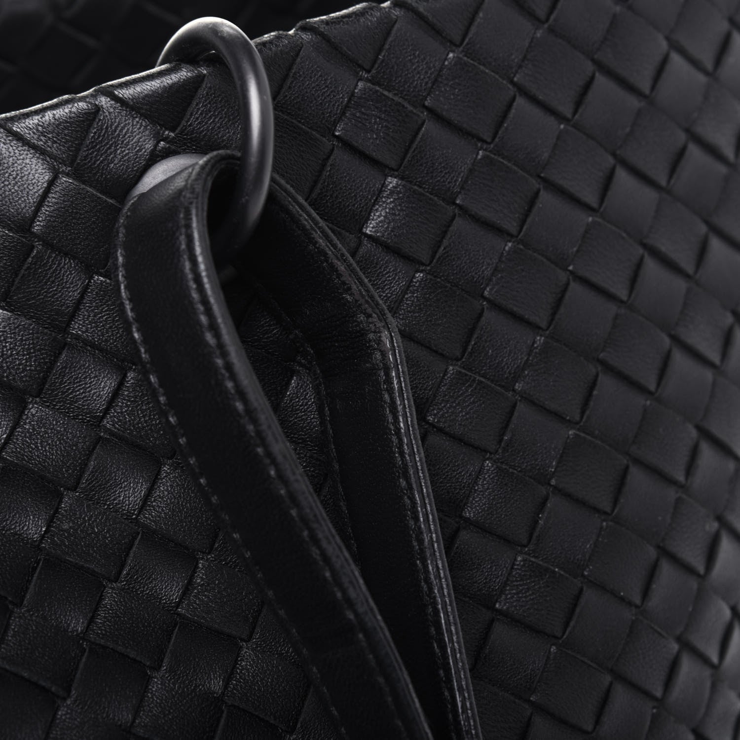 Bottega Veneta Nappa Intrecciato Large Capri Tote Black 21 of 24