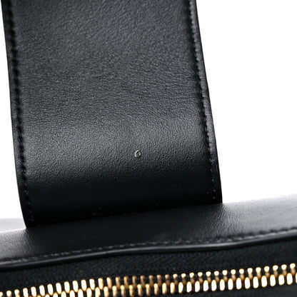 Celine Smooth Calfskin Ava Triomphe Soft Bag Black 10 of 12
