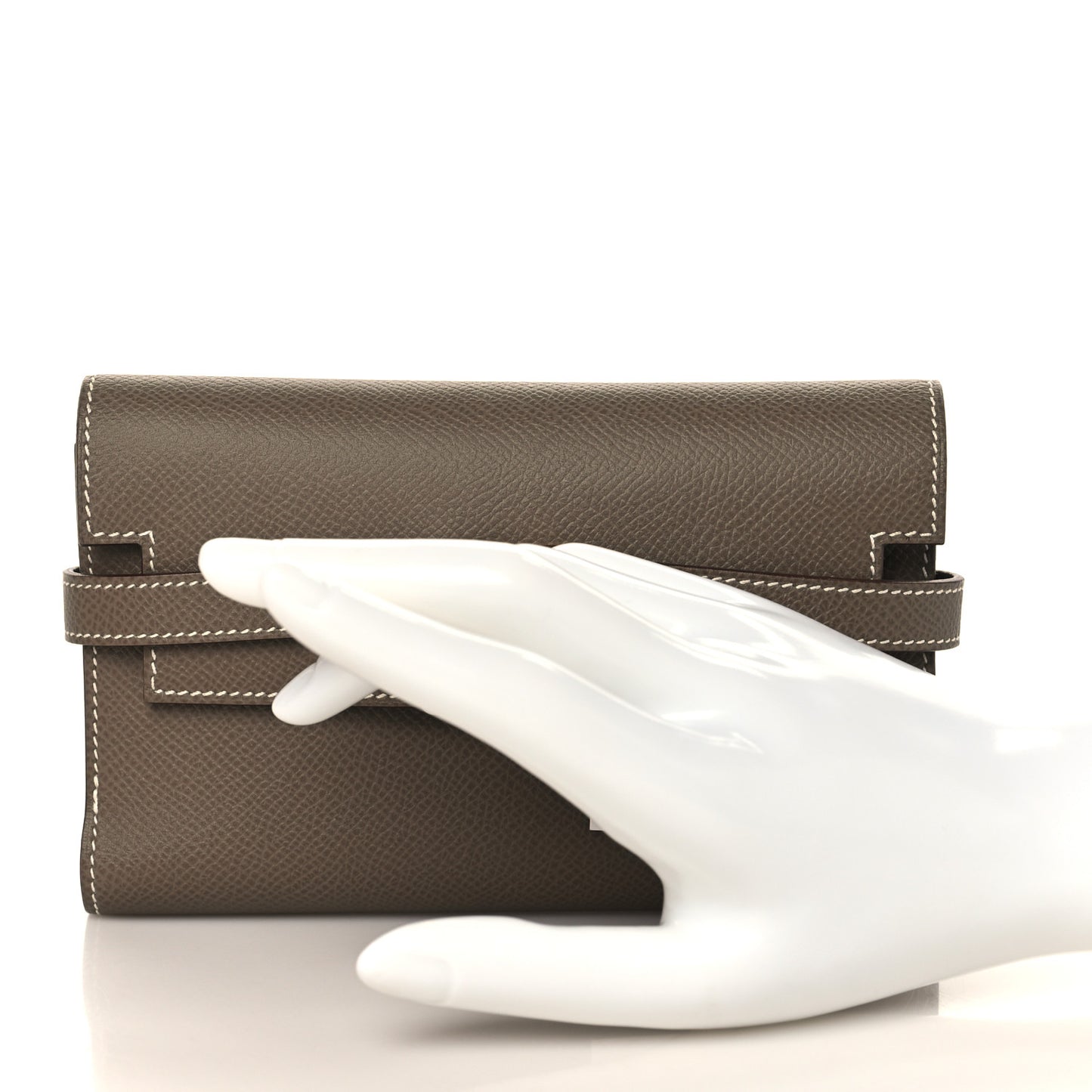 Epsom Medium Kelly Wallet Etoupe